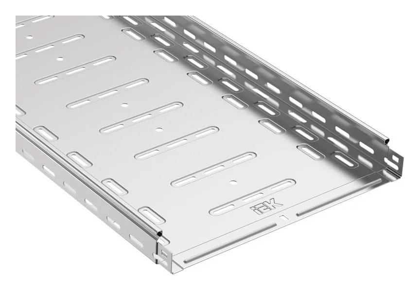Лоток листовой перфорир. 300х50 L3000 сталь 1мм оцинк. IEK CLP10-050-300-100-3