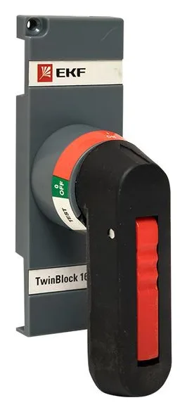 Рукоятка управления для прямой установки на рубильники TwinBlock 160-250А PROxima EKF tb-160-250-fh
