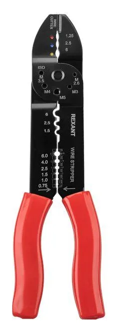 Кримпер для обжима након. и зачистки (HT-204 TL-204) Rexant 12-3033