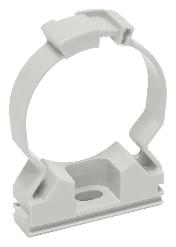 Держатель хомутный для труб CFC25 d25 сер. ELASTA IEK CTA10MP-CFC25-K41-100
