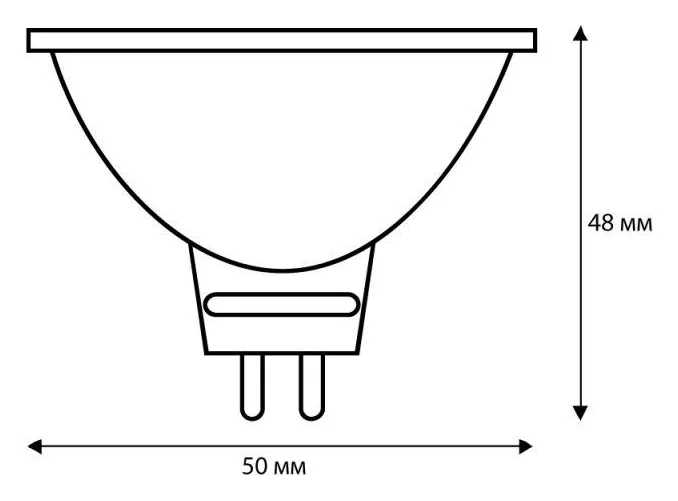 Лампа светодиодная LED-JCDR-9W-GU5.3-6K 9Вт JCDR рефлектор матовая 6500К холод. бел. GU5.3 220-240В Ergolux 13626