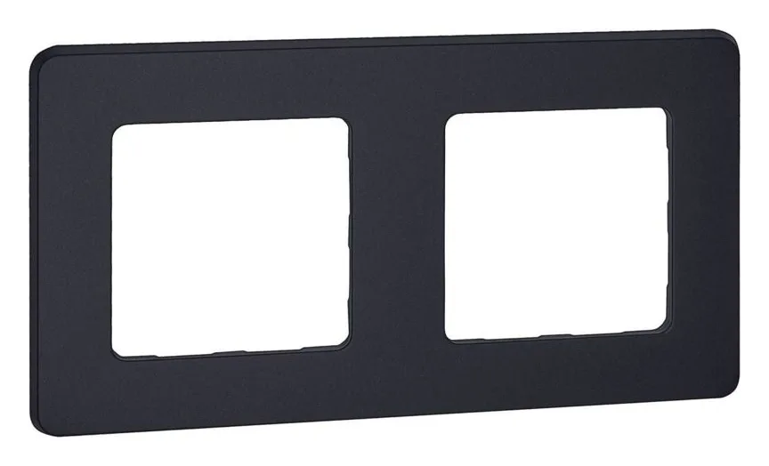 Рамка 2-м СП Inspiria IP20 антрацит IEK 673943