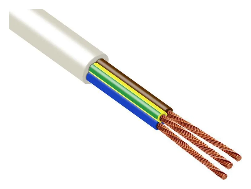 Провод TOKOV ELECTRIC ПВС 3х2.5 (2х2.5+1х2.5) 380В Б (уп.5м) 1945443