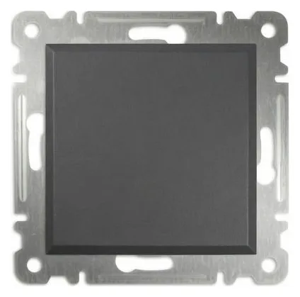 Выключатель 1-кл СП 10А IP20 250В механизм дым. Makel 57050001