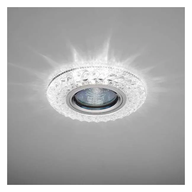Светильник Emilia LED 51 6 70 декор. огран. полимер. со светодиод. подсвет. MR 16 прозр. ИТАЛМАК IT8682