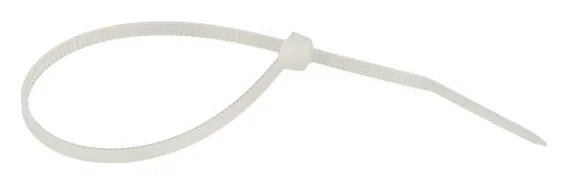 Хомут кабельный 2.5х150 нейл. бел. (уп.100шт) EKF plc-c-2.5x150