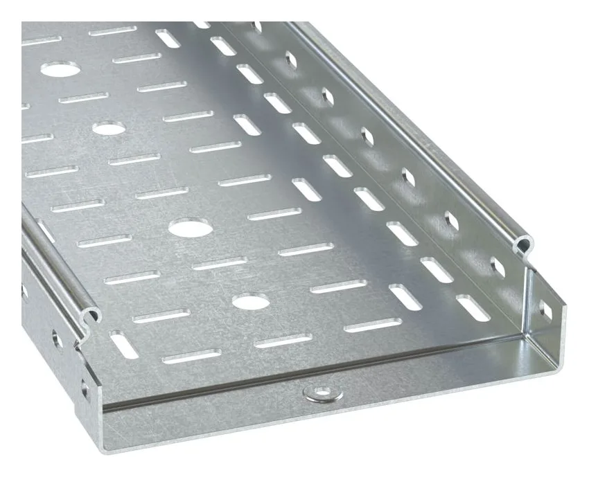 Лоток листовой перфорированный 150х50 L3000 сталь 1мм DKC 3526310
