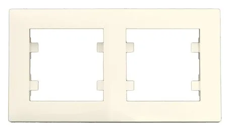 Рамка 2-м Karea RIZZ крем Makel 88010702
