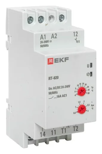 Реле температуры RT-820 EKF RT-820