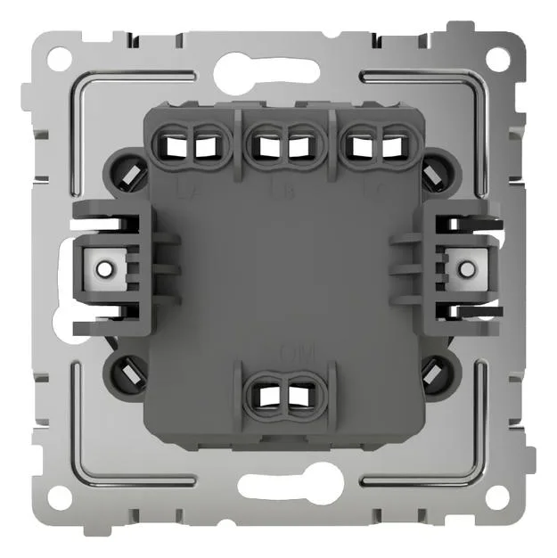 Выключатель 3-кл. СП Pixel 10А IP20 механизм перламутр. TOKOV ELECTRIC TKE-PX-V3-C04