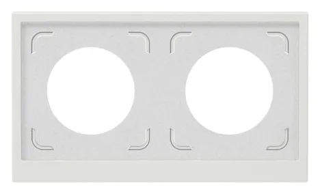 Рамка 2-м KANT IP44 бел. песок DKC 7010944