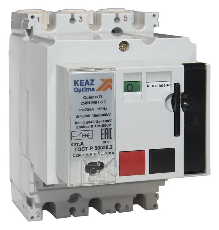 Привод двигательный OptiMat D100 D160 D250 230AC У3 КЭАЗ 247695