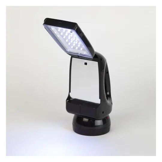 Фонарь-прожектор аккумуляторный TSP12 12 + 18LED аккум. 4В 1.8А.ч ЗУ 220В (картон. упак.) Трофи C0045551
