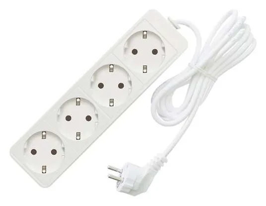 Удлинитель 4х5м с заземл. 16А IP20 3.5кВт ПВС Союз 481S-6405