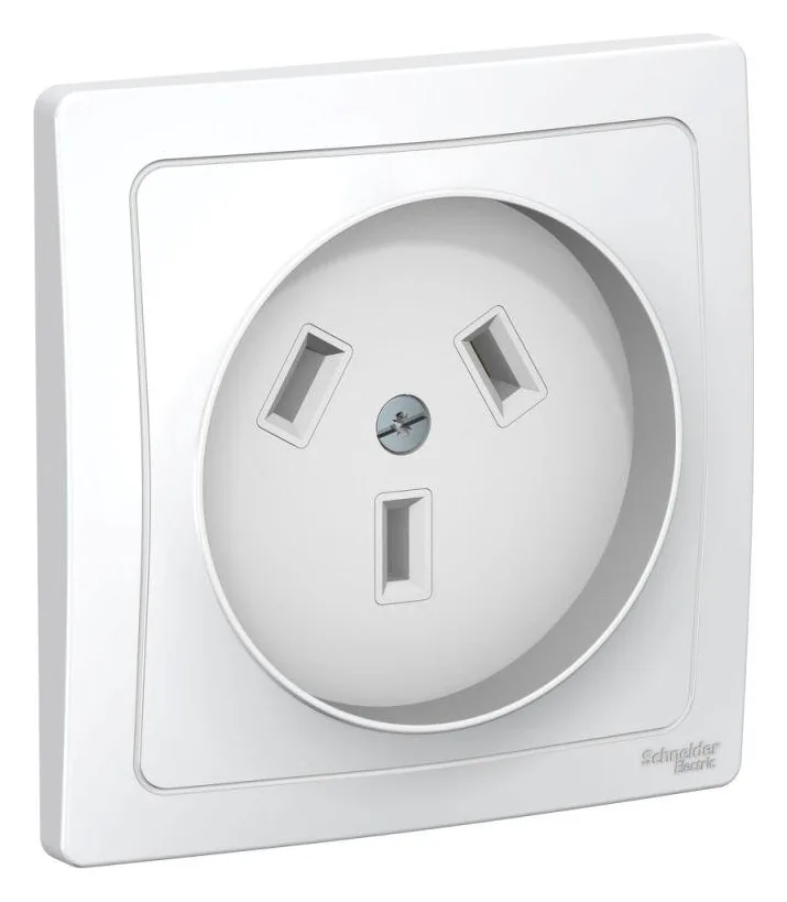 Розетка 1-м СП Blanca 32А IP20 250В 2п+N бел. SE BLNSR003231
