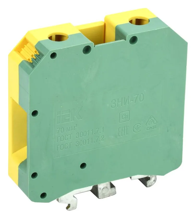 Зажим наборный ЗНИ-70PEN 70кв.мм (JXB-земля) IEK YZN20-070-K52