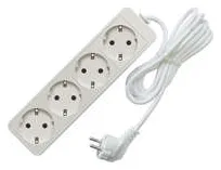 Удлинитель 4х1.5м с заземл. 16А IP20 3.5кВт ПВС Союз 481S-6401