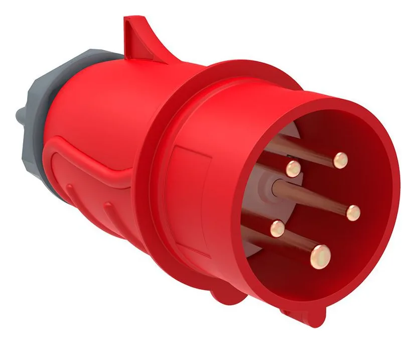 Вилка эл. каб. 32А 3P+PE+N 6ч/200/346-240/415В IP44 MAGNUM ССИ-025 IEK PSN02-032-5