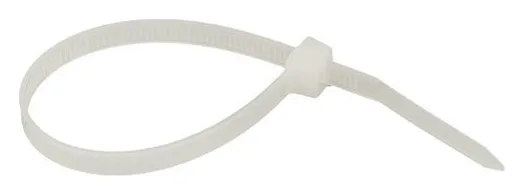 Хомут кабельный 4.8х150 нейл. бел. (уп.100шт) EKF plc-c-4.8x150