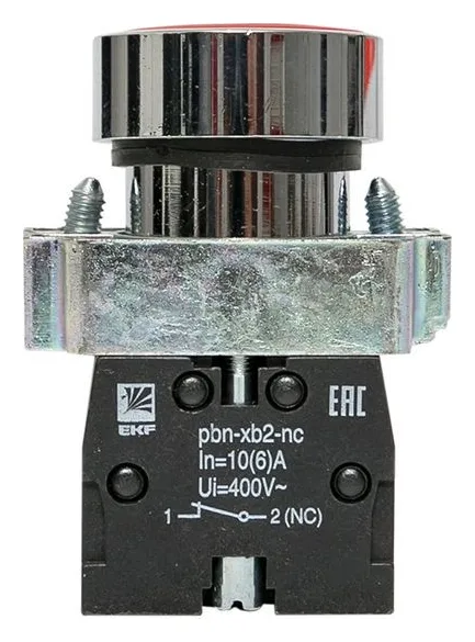 Кнопка BA42 красн. NC EKF xb2-ba42