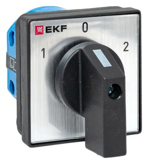 Переключатель кулачковый ПК-1-21 1П 10А "1-0-2" EKF pk-1-21-10