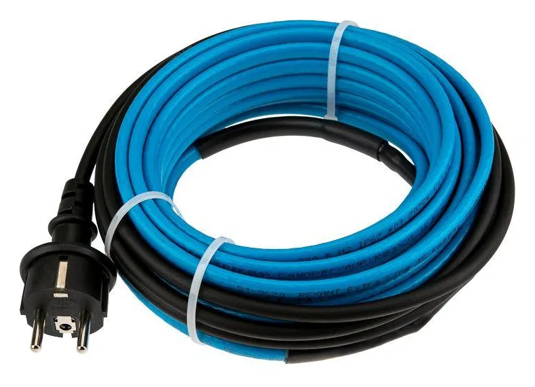 Кабель греющий саморег. Extra Line (комплект для труб) 15MSR-PB 10M (10м/150Вт) REXANT 51-0620