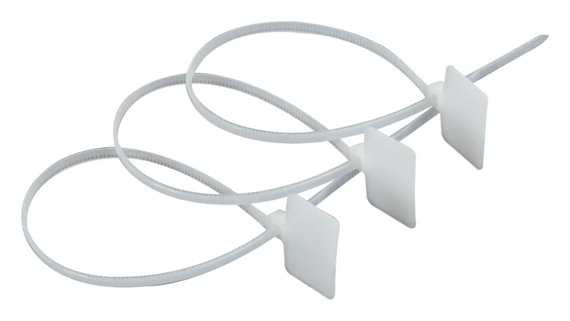 Хомут с площадкой OptiKit CT-M-N-2.5х110 бел. (уп.100шт) КЭАЗ 278330