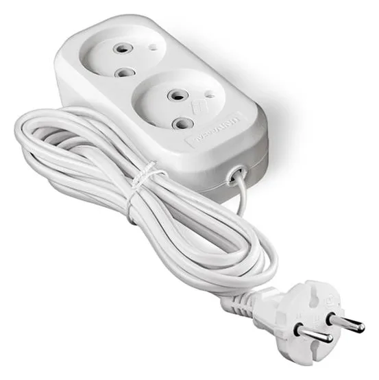 Удлинитель 2х3м без заземл. 6А IP20 У6-011 ШВВП 2х0.75 UNIVersal 9631912