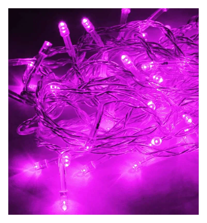 Гирлянда светодиодная 50LED провод 6.5м 8 режимов мигания Космос KOC_GIR50LED_V