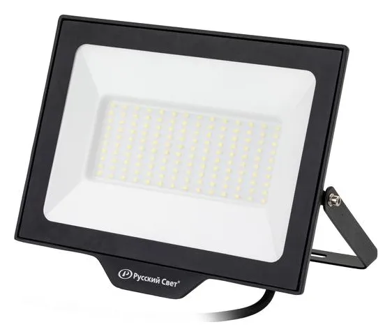 Прожектор светодиодный СДО FL 10 C 100W VW 840 BK CL 277х220х30мм 100Вт 4000К IP65 уличный черн. Русский Свет 15081023279