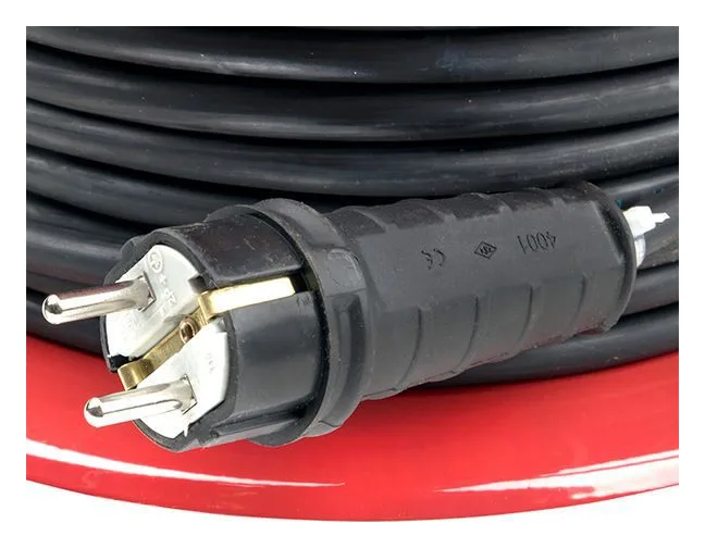 Удлинитель на катушке 4х30м с заземл. 16А IP20 Гефест 2.0 3.5кВт КГ 3х2.5 с предохранителем PROxima EKF UKG02-16-R325-4-30