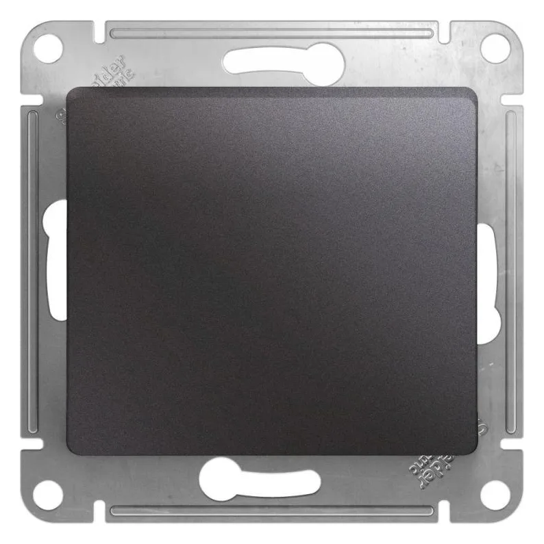 Переключатель проходной 1-кл. СП Glossa 10А IP20 (сх. 6) 10AX механизм графит SE GSL001361