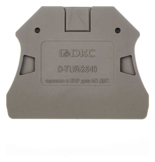 Изолятор торцевой для клемм TUR-2.5...10 DKC D-TUR-2.5-10