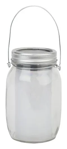 Светильник садовый SL-GL14-JAR-2 13.5см солнечная батарея металл/стекло прозр. ЭРА Б0032579