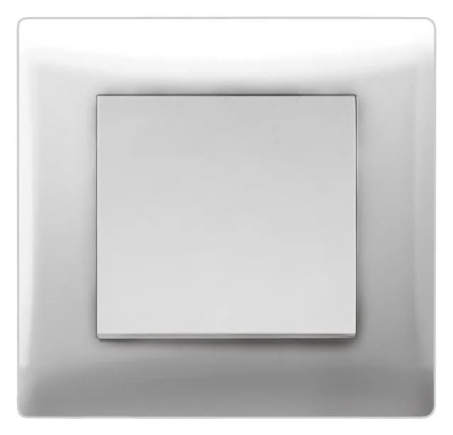 Выключатель 1-кл. СП 10А IP20 V01-11-V11-S бел. Volsten 9001