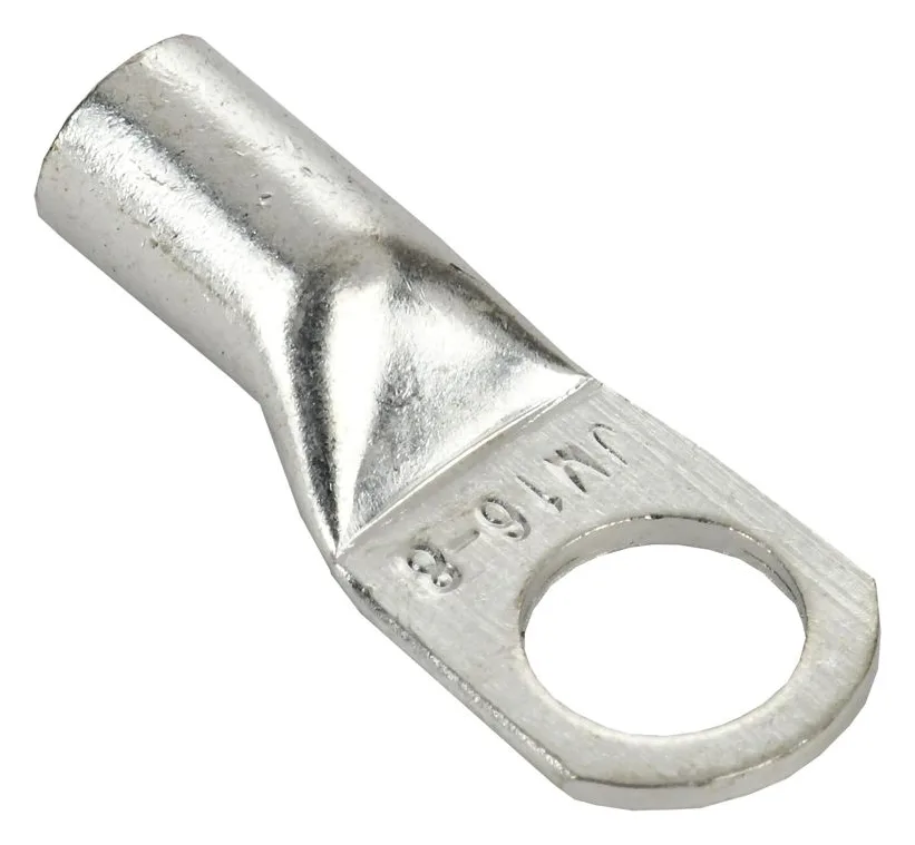 Наконечник медный луженый JGA-16-8 (ТМЛ) (уп.5шт) IEK UNP10-31-O-016-008-05