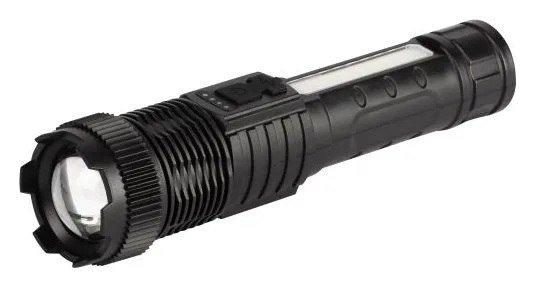 Фонарь светодиодный UA-402 универсальный аккумуляторный 5Вт LED+5Вт COB Zoom 6 режимов маячок клипса USB type-C Эра Б0069804
