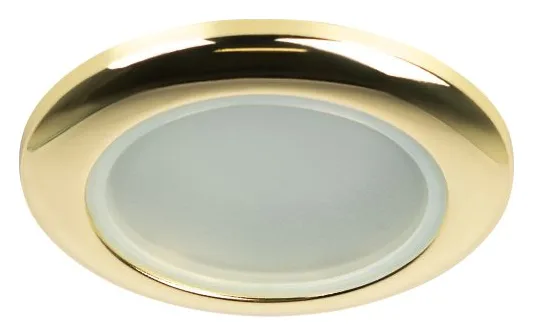 Светильник точечный WR1 GD 50Вт IP44 MR16 12В влагозащ. зол. ЭРА C0043846