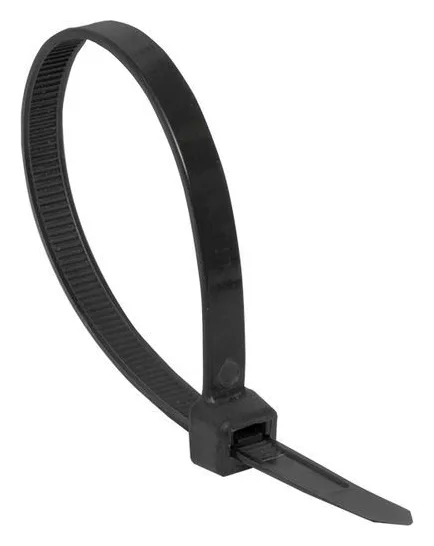 Хомут кабельный 4.8х350 нейл. черн. (уп.100шт) EKF plc-cb-4.8x350