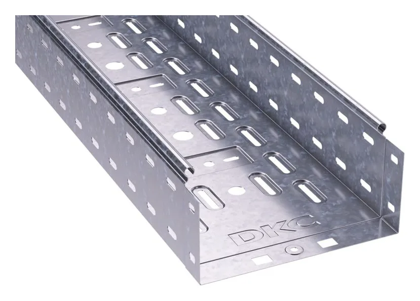 Лоток листовой перфорированный 200х100 L3000 сталь 0.7мм DKC 35343