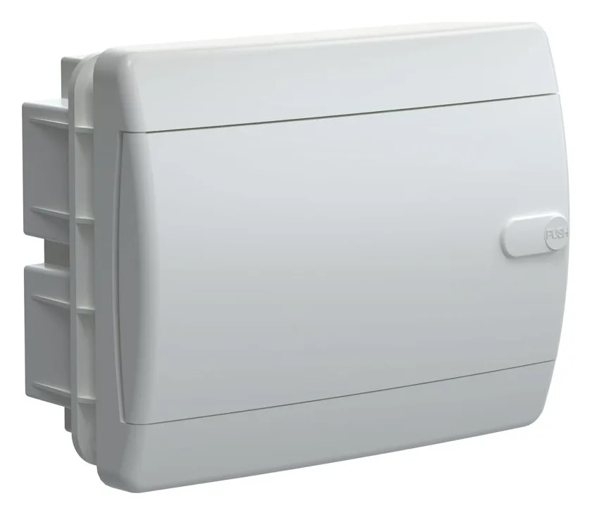 Корпус ЩРВ-П-8 UNION Compact IP41 бел. дверь пластик. IEK UIC-KP13-V-08-41-K01