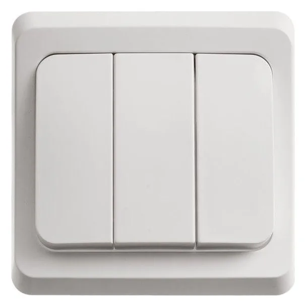 Выключатель 3-кл. СП Этюд 10А IP20 бел. SE BC10-003B