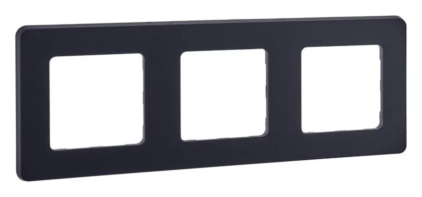 Рамка 3-м СП Inspiria IP20 антрацит IEK 673953