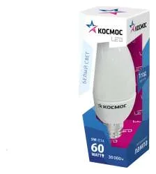 Лампа светодиодная CN 5Вт 220В E14 4500К Космос Lksm_LED5wCNE1445