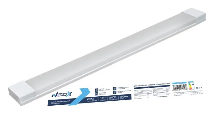 Светильник светодиодный ДПО-110 ОПАЛ 18Вт 6500К IP40 600мм NEOX 4690612053189