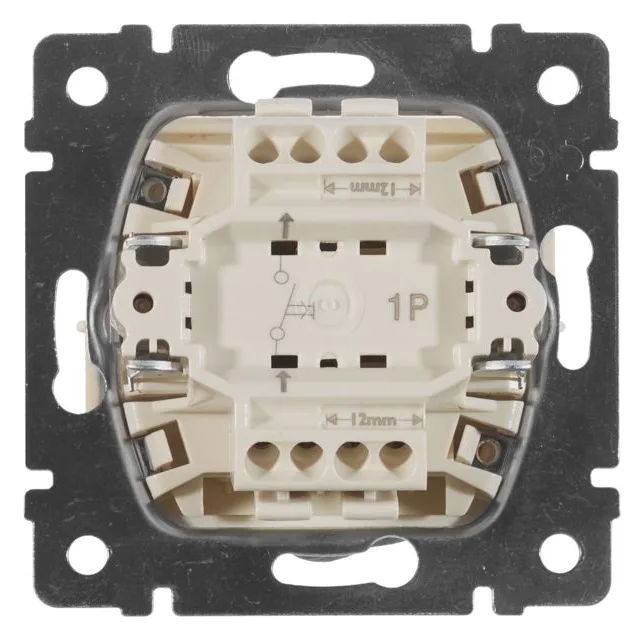 Кнопка 1-кл. СП Valena 10А IP20 механизм сл. кость IEK 774311