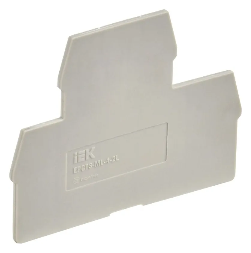 Заглушка для CTS-ML ARMAFIX 2 ур. 4кв.мм сер. IEK YCT13-00-2-K03-004-ZGL