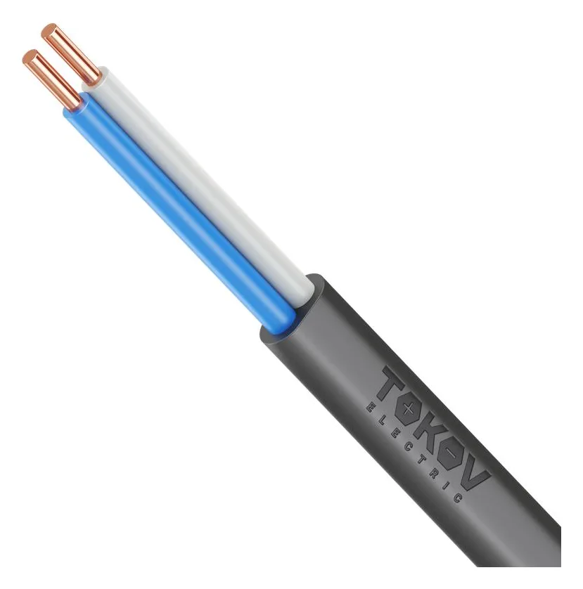 Кабель TOKOV ELECTRIC ВВГ-Пнг(А)-LSLTx 2х2.5 ОК (N) 0.66кВ (м) УТ000030886
