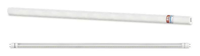 Лампа светодиодная LED-T8-П-PRO 20Вт трубчатая с двухсторонним цоколем прозрачная 6500К холод. бел. G13 2000лм 230В 1200мм неповоротн. IN HOME 4690612031002