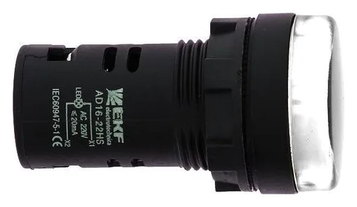 Матрица светодиодная AD16-22HS бел. 230В AC PROxima EKF ledm-ad16-w